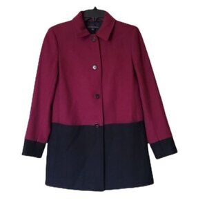 346"Brooks Brothers "  Women colorblock jacket coat